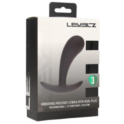 Plug prostatique POINT VIBE S de Levelz 9 x 3.2 cm 2