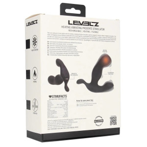 Stimulateur prostatique WARMEEZ de Levelz - 10 x 3.6 cm