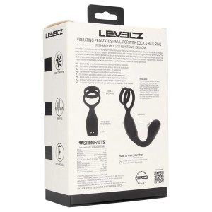 Plug prostatique + Ballstretcher DOBLEEZ de Levelz