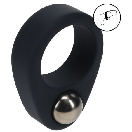Cockring lesté en silicone SINGLE WEIGHT 78 grammes