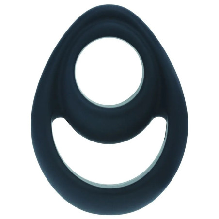 Ballstretcher Silicone DOUBLE ERGO Noir de Levelz