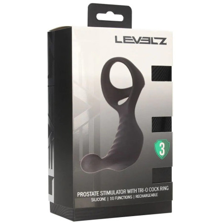 Ballstretcher avec Stimulation Périnée TRICOCKEEZ Levelz
