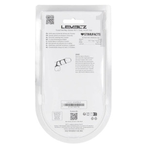 Anneau pénien 3-LOOP noir de Levelz 7.5 cm