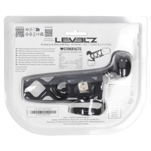 Gaine de pénis Vibrante CAGE VIBE de Levelz 10 Vibrations