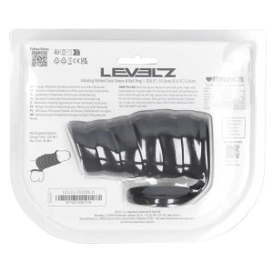 Gaine de pénis  Vibrante SLEERIB de Levelz 10 x 5 cm
