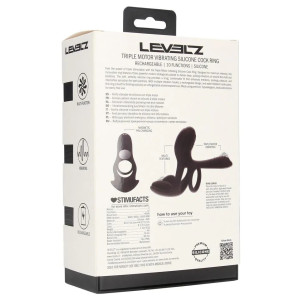Cockring avec étui vibrant VIBRACOCK de Levelz