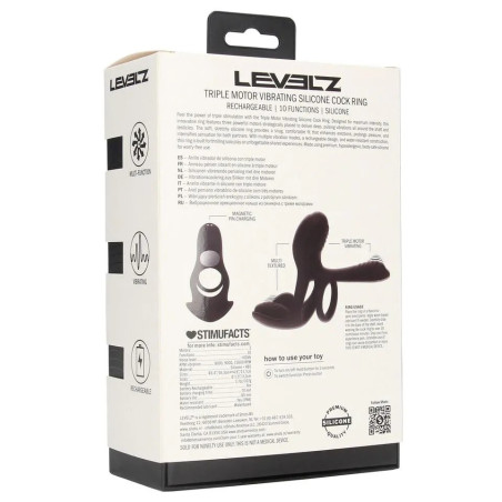 Cockring avec étui vibrant VIBRACOCK de Levelz