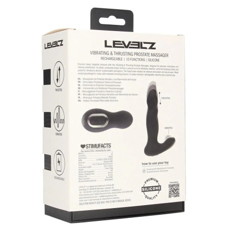 Stimulateur prostatique KIBLEEZ avec Percussion de Levelz