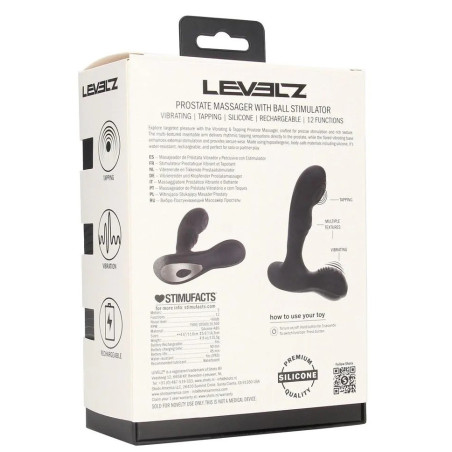 Stimulateur prostatique TAPPEEZ de Levelz avec Effet doigté