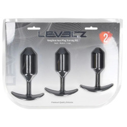 Lot de 3 Plugs lestés WEIGHTY de Levelz 2