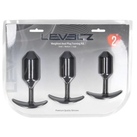 Lot de 3 Plugs lestés WEIGHTY de Levelz