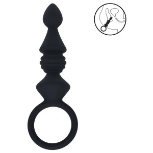 Chapelet anal RIBBED PROBE de Levelz 10.5 x 3.4 cm