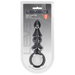 Chapelet anal RIBBED PROBE de Levelz 10.5 x 3.4 cm 2