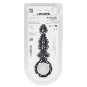 Chapelet anal RIBBED PROBE de Levelz 10.5 x 3.4 cm