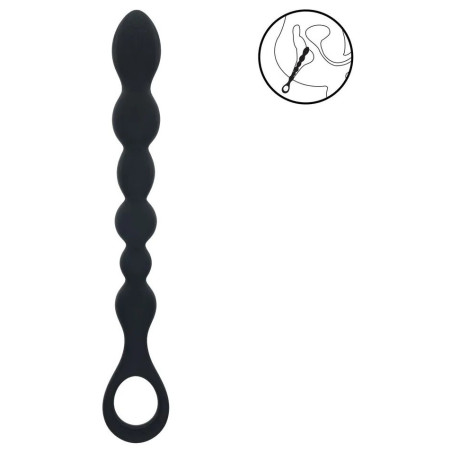Chapelet anal BEADED SNAKE 20 x 3 cm de Levelz