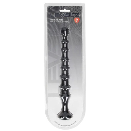 Chapelet anal LONG RIBBED 23 x 3.1 cm de Levelz