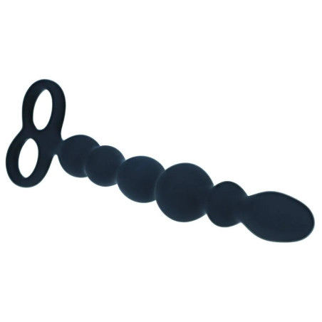 Chapelet anal BEADED DOUBLE LOOP de Levelz 20 x 3.2 cm