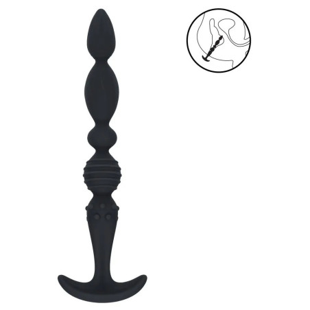 Chapelet anal texturé MULTI TEXTURED 24 cm de Levelz