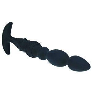 Chapelet anal texturé MULTI TEXTURED 24 cm de Levelz