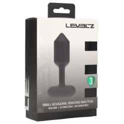 Plug vibrant HEXAGONASS S de Levelz 9.5 x 3.2 cm 2