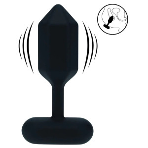 Plug anal Vibrant HEXAGONASS M de Levelz 10 x 3.5 cm