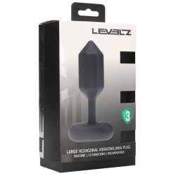 Plug Vibrant HEXAGONASS  L de Levelz 11.5 x 4 cm 2