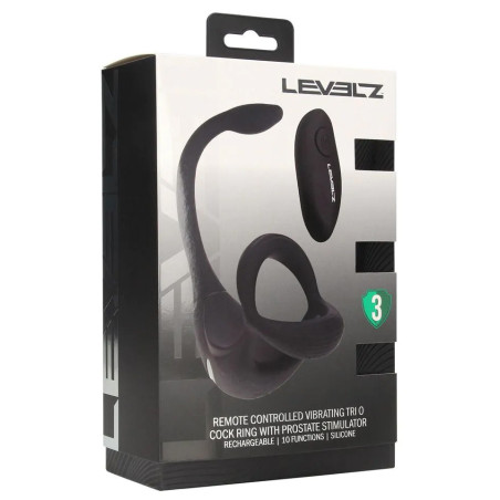 Ballstretcher Plug TRIZ VIBE de Levelz 10 Vibrations