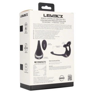Ballstretcher Plug TRIZ VIBE de Levelz 10 Vibrations