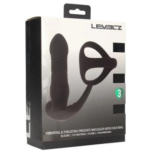 Plug prostatique + Ballstretcher THRUSTEEZ de Levelz