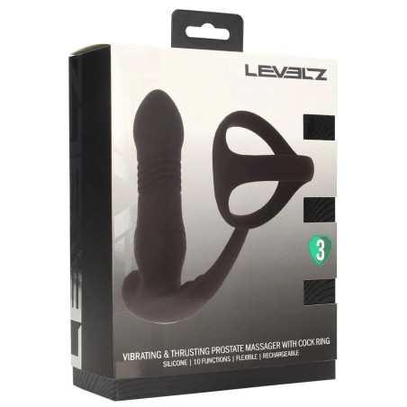 Plug prostatique + Ballstretcher THRUSTEEZ de Levelz