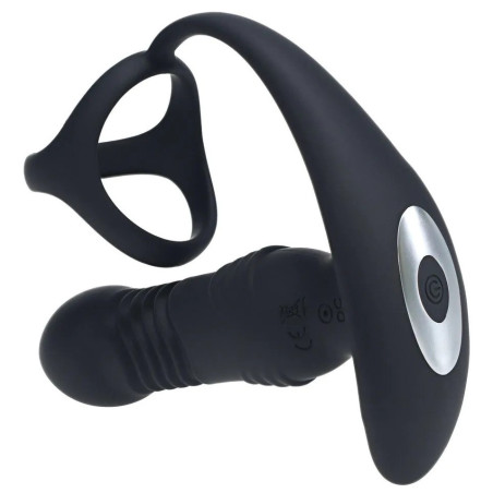 Plug prostatique + Ballstretcher THRUSTEEZ de Levelz