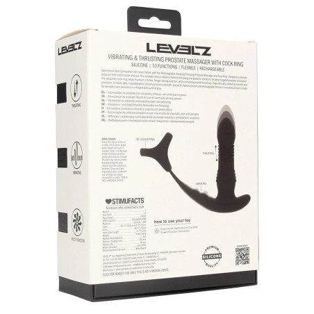 Plug prostatique + Ballstretcher THRUSTEEZ de Levelz