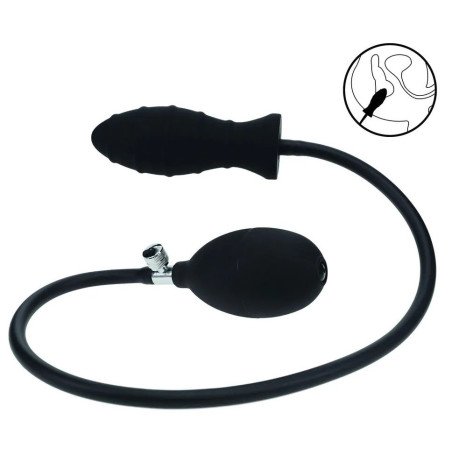 Plug gonflable RIBBED Levelz de 9 x 4 cm