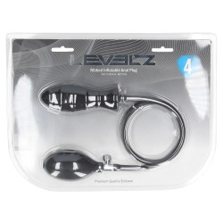 Plug gonflable RIBBED Levelz de 9 x 4 cm 2