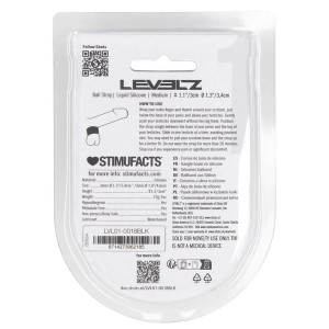 Ballstretcher en silicone BALL STRAP de Levelz 34 mm