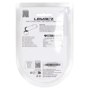 Ballstretcher Silicone DOUBLE O L 35-40 mm de Levelz