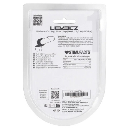 Ballstretcher Silicone WIDE O L de Levelz 35-40 mm