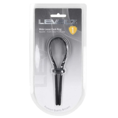 Anneau pénien ajustable WIDE LASSO de 35 à 65 mm par Levelz
