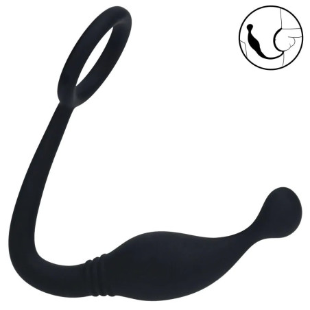 Cockring-Stimulateur prostatique RINGPY M de 11 x 2.9 cm