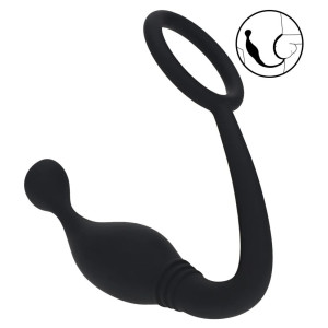 Cockring-Stimulateur prostatique RINGPY L 12 x 3.3cm
