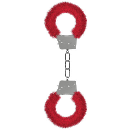 Menottes Fourrure Rouge