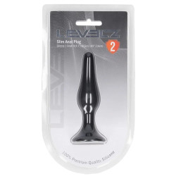 Plug anal SLIM S 9 x 2.5 cm de Levelz 2