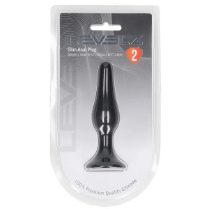 Plug anal SLIM S 9 x 2.5 cm de Levelz