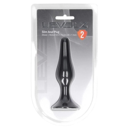 Plug en silicone SLIM M 10 x 2.8 cm de Levelz