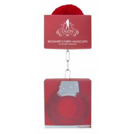 Menottes Fourrure Rouge 2