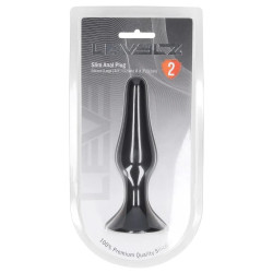 Plug en silicone SLIM L 11.5 x 3.1 cm de Levelz 2