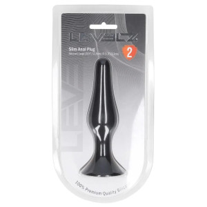 Plug en silicone SLIM L 11.5 x 3.1 cm de Levelz