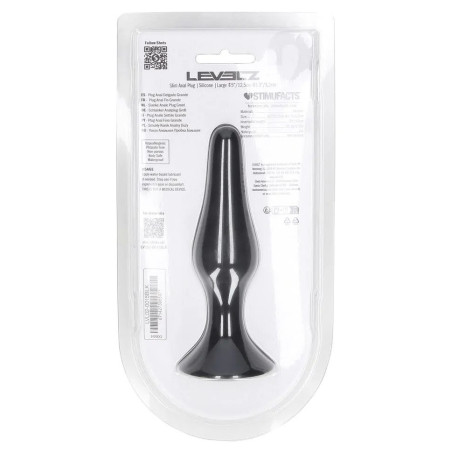 Plug en silicone SLIM L 11.5 x 3.1 cm de Levelz