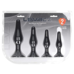 Kit de 4 Plugs en silicone SLIM de Levelz 2