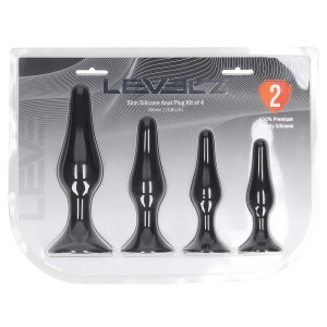 Kit de 4 Plugs en silicone SLIM de Levelz